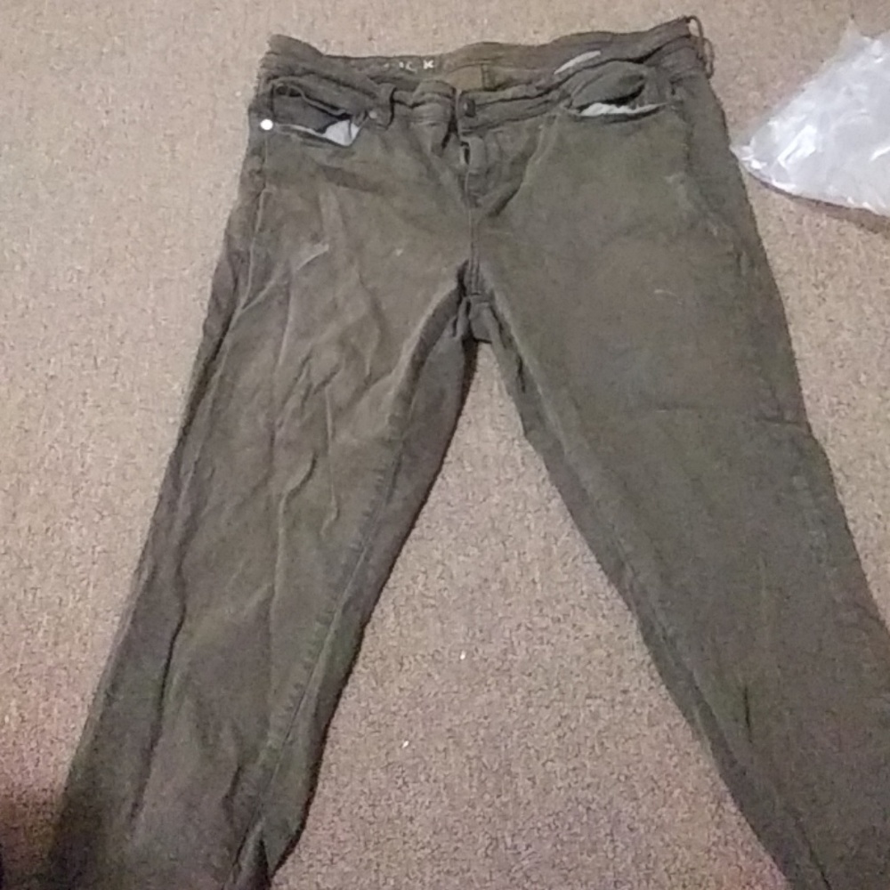 Lovesick Green Skinny Jeans size 16